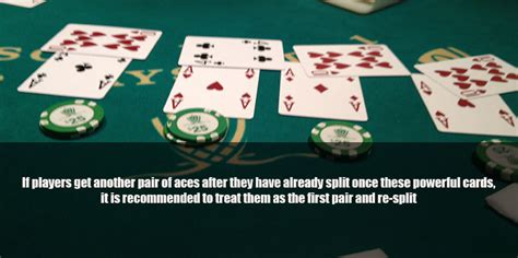 blackjack split|blackjack split aces.